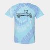 Multi-Color Spiral Tie-Dyed T-Shirt Thumbnail