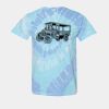 Multi-Color Spiral Tie-Dyed T-Shirt Thumbnail