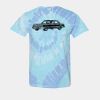 Multi-Color Spiral Tie-Dyed T-Shirt Thumbnail