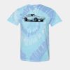 Multi-Color Spiral Tie-Dyed T-Shirt Thumbnail