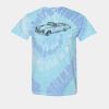 Multi-Color Spiral Tie-Dyed T-Shirt Thumbnail