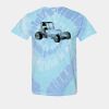 Multi-Color Spiral Tie-Dyed T-Shirt Thumbnail