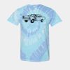 Multi-Color Spiral Tie-Dyed T-Shirt Thumbnail