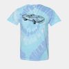 Multi-Color Spiral Tie-Dyed T-Shirt Thumbnail