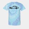 Multi-Color Spiral Tie-Dyed T-Shirt Thumbnail