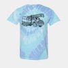 Multi-Color Spiral Tie-Dyed T-Shirt Thumbnail