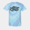 Multi-Color Spiral Tie-Dyed T-Shirt Thumbnail