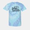 Multi-Color Spiral Tie-Dyed T-Shirt Thumbnail