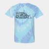 Multi-Color Spiral Tie-Dyed T-Shirt Thumbnail