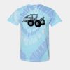 Multi-Color Spiral Tie-Dyed T-Shirt Thumbnail