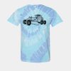 Multi-Color Spiral Tie-Dyed T-Shirt Thumbnail