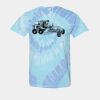 Multi-Color Spiral Tie-Dyed T-Shirt Thumbnail