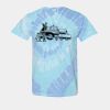 Multi-Color Spiral Tie-Dyed T-Shirt Thumbnail