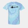 Multi-Color Spiral Tie-Dyed T-Shirt Thumbnail