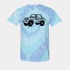 Multi-Color Spiral Tie-Dyed T-Shirt Thumbnail