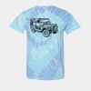 Multi-Color Spiral Tie-Dyed T-Shirt Thumbnail