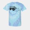 Multi-Color Spiral Tie-Dyed T-Shirt Thumbnail