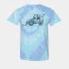 Multi-Color Spiral Tie-Dyed T-Shirt Thumbnail