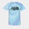 Multi-Color Spiral Tie-Dyed T-Shirt Thumbnail