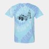 Multi-Color Spiral Tie-Dyed T-Shirt Thumbnail