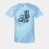 Multi-Color Spiral Tie-Dyed T-Shirt Thumbnail