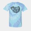 Multi-Color Spiral Tie-Dyed T-Shirt Thumbnail