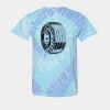 Multi-Color Spiral Tie-Dyed T-Shirt Thumbnail