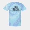 Multi-Color Spiral Tie-Dyed T-Shirt Thumbnail