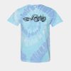 Multi-Color Spiral Tie-Dyed T-Shirt Thumbnail