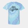 Multi-Color Spiral Tie-Dyed T-Shirt Thumbnail