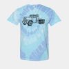 Multi-Color Spiral Tie-Dyed T-Shirt Thumbnail