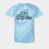 Multi-Color Spiral Tie-Dyed T-Shirt Thumbnail