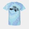 Multi-Color Spiral Tie-Dyed T-Shirt Thumbnail