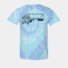 Multi-Color Spiral Tie-Dyed T-Shirt Thumbnail