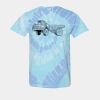 Multi-Color Spiral Tie-Dyed T-Shirt Thumbnail