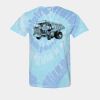 Multi-Color Spiral Tie-Dyed T-Shirt Thumbnail