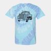 Multi-Color Spiral Tie-Dyed T-Shirt Thumbnail