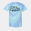 Multi-Color Spiral Tie-Dyed T-Shirt Thumbnail