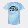 Multi-Color Spiral Tie-Dyed T-Shirt Thumbnail