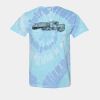 Multi-Color Spiral Tie-Dyed T-Shirt Thumbnail