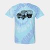 Multi-Color Spiral Tie-Dyed T-Shirt Thumbnail