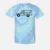 Multi-Color Spiral Tie-Dyed T-Shirt Thumbnail