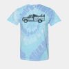 Multi-Color Spiral Tie-Dyed T-Shirt Thumbnail