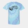 Multi-Color Spiral Tie-Dyed T-Shirt Thumbnail