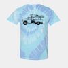 Multi-Color Spiral Tie-Dyed T-Shirt Thumbnail