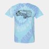 Multi-Color Spiral Tie-Dyed T-Shirt Thumbnail