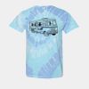 Multi-Color Spiral Tie-Dyed T-Shirt Thumbnail