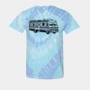 Multi-Color Spiral Tie-Dyed T-Shirt Thumbnail