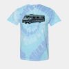 Multi-Color Spiral Tie-Dyed T-Shirt Thumbnail