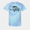 Multi-Color Spiral Tie-Dyed T-Shirt Thumbnail